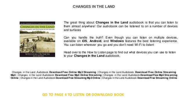 Changes in the land homework 07 image