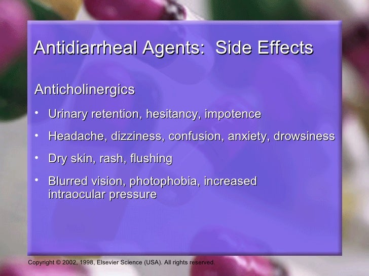 Loperamide Side Effects Diarrhea