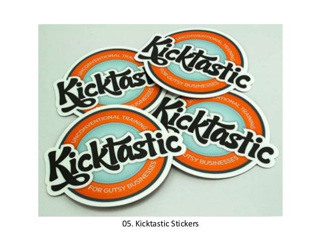 35 Contoh Desain Sticker Sebagai Media Promosi yang Efektif
