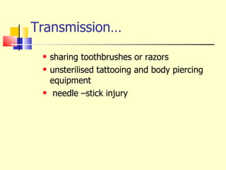 Razor Injuries Hepatitis A-G | PDF
