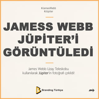 James Webb Jüpiter'i Görüntüledi
