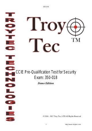 350 018 Exam Ccie Pre Qualification Test For Security 350 018 Exam Ccie Pre Qualification Test For Security