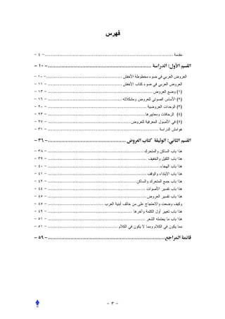 ‫........................................................................................‬

‫..................................................................... − ٠١ −‬        ‫א‬    ‫:א‬       ‫א‬     ‫א‬

       ‫....................................................‬
        ‫...................................................‬
        ‫........................................................................‬                  ‫) (‬
        ‫...................................................‬                                       ‫) (‬
        ‫....................................................................‬                      ‫) (‬
        ‫...................................................................‬                       ‫) (‬
        ‫.........................................................‬                                 ‫) (‬
        ‫............................................................................‬

‫­ .................................................... − ٦٣ −‬           ‫‪ª‬א‬               ‫:א‬       ‫א‬     ‫א‬

        ‫..................................................................‬
        ‫....................................................................‬
        ‫.............................................................................‬
        ‫....................................................................‬
        ‫.............................................................‬
        ‫...................................................................‬
        ‫....................................................................‬
        ‫......................................‬
        ‫..........................................................‬
        ‫...................................................................‬
        ‫................................................‬

‫.............................................................................. − ٩٥ −‬         ‫א א‬
 