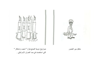 ‫ﺼﻭﺍﺭﻴﺦ ﻋﺭﺒﻴﺔ ﺍﻟﺼﻨﻊ ﻁﺭﺍﺯ " ﺸﺠﺏ ﻭﺍﺴﺘﻨﻜﺎﺭ "‬    ‫ﻤﺘﻨﻘل ﺒﻴﻥ ﺍﻟﻌﺼﻭﺭ‬
   ‫ﺍﻟﺘﻲ ﺍﺴﺘﺨﺩﻤﺕ ﻓﻲ ﺼﺩ ﺍﻟﻌﺩﻭﺍﻥ ﺍﻹﺴﺭﺍﺌﻴﻠﻲ .‬
 