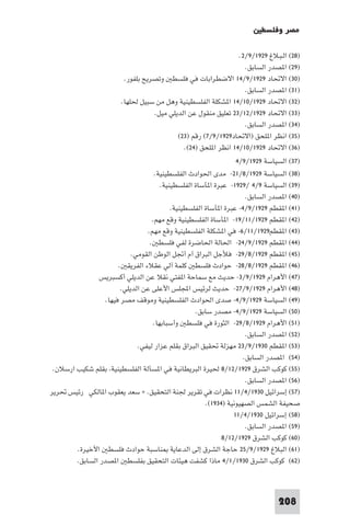 ‫ﻣﺼﺮ وﻓﻠﺴﻄ‬

                                                                 ‫)٨٢( اﻟـﺒـﻼغ ٩٢٩١/٩/٢.‬
                                                                   ‫)٩٢( ا ﺼﺪر اﻟﺴﺎﺑﻖ.‬
                          ‫)٠٣( اﻻﲢﺎد ٩٢٩١/٩/٤١ اﻻﺿﻄﺮاﺑﺎت ﻓﻲ ﻓﻠﺴﻄ وﺗﺼﺮﻳﺢ ﺑﻠﻔﻮر.‬
                                                                   ‫)١٣( ا ﺼﺪر اﻟﺴﺎﺑﻖ.‬
                         ‫)٢٣( اﻻﲢﺎد ٩٢٩١/٠١/٤١ ا ﺸﻜﻠﺔ اﻟﻔﻠﺴﻄﻴﻨﻴﺔ وﻫﻞ ﻣﻦ ﺳﺒﻴﻞ ﳊﻠﻬﺎ.‬
                                    ‫)٣٣( اﻻﲢﺎد ٩٢٩١/٢١/٣٢ ﺗﻌﻠﻴﻖ ﻣﻨﻘﻮل ﻋﻦ اﻟﺪﻳﻠﻲ ﻣﻴﻞ.‬
                                                                   ‫)٤٣( ا ﺼﺪر اﻟﺴﺎﺑﻖ.‬
                                            ‫)٥٣( اﻧﻈﺮ ا ﻠﺤﻖ )اﻻﲢﺎد٩٢٩١/٩/٧( رﻗﻢ )٣٢(‬
                                              ‫)٦٣( اﻻﲢﺎد ٩٢٩١/٠١/٤١ اﻧﻈﺮ ا ﻠﺤﻖ )٤٢(.‬
                                                                  ‫)٧٣( اﻟﺴﻴﺎﺳﺔ ٩٢٩١/٩/٤‬
                                     ‫)٨٣( اﻟﺴﻴﺎﺳﺔ ٩٢٩١/٨/١٢- ﻣﺪى اﳊﻮادث اﻟﻔﻠﺴﻄﻴﻨﻴﺔ.‬
                                       ‫)٩٣( اﻟﺴﻴﺎﺳﺔ ٩/٤ /٩٢٩١- ﻋﺒﺮة ا ﺄﺳﺎة اﻟﻔﻠﺴﻄﻴﻨﻴﺔ.‬
                                                                      ‫)٠٤( ا ﺼﺪر اﻟﺴﺎﺑﻖ.‬
                                           ‫)١٤( ا ﻘﻄﻢ ٩٢٩١/٩/٤- ﻋﺒﺮة ا ﺄﺳﺎة اﻟﻔﻠﺴﻄﻴﻨﻴﺔ.‬
                                    ‫)٢٤( ا ﻘﻄﻢ ٩٢٩١/١١/٩١- ا ﺄﺳﺎة اﻟﻔﻠﺴﻄﻴﻨﻴﺔ وﻗﻊ ﻣﻬﻢ.‬
                                  ‫)٣٤( ا ﻘﻄﻢ٩٢٩١/١١/٦- ﻓﻲ ا ﺸﻜﻠﺔ اﻟﻔﻠﺴﻄﻴﻨﻴﺔ وﻗﻊ ﻣﻬﻢ.‬
                                   ‫)٤٤( ا ﻘﻄﻢ ٩٢٩١/٩/٤٢- اﳊﺎﻟﺔ اﳊﺎﺿﺮة ﻟﻔﻲ ﻓﻠﺴﻄ .‬
                            ‫)٥٤( ا ﻘﻄﻢ ٩٢٩١/٨/٩٢- ﻓﻸﺟﻞ اﻟﺒﺮاق آم أﲡﻞ اﻟﻮﻃﻦ اﻟﻘﻮﻣﻲ.‬
                       ‫)٦٤( ا ﻘﻄﻢ ٩٢٩١/٨/٨٢- ﺣﻮادث ﻓﻠﺴﻄ ﻛﻠﻤﺔ آﻟﻲ ﻋﻘﻼء اﻟﻔﺮﻳﻘ .‬
                ‫)٧٤( اﻷﻫﺮام ٩٢٩١/٩/٣- ﺣﺪﻳﺚ ﻣﻊ ﺳﻤﺎﺣﺔ ا ﻔﺘﻲ ﻧﻘﻼ ﻋﻦ اﻟﺪﻳﻠﻲ أﻛﺴﺒﺮﻳﺲ‬
                        ‫)٨٤( اﻷﻫﺮام ٩٢٩١/٩/٧٢- ﺣﺪﻳﺚ ﻟﺮﺋﻴﺲ اﺠﻤﻟﻠﺲ اﻷﻋﻠﻰ ﻋﻦ اﻟﺪﻳﻠﻲ.‬
                  ‫)٩٤( اﻟﺴﻴﺎﺳﺔ ٩٢٩١/٩/٤- ﺻﺪى اﳊﻮادث اﻟﻔﻠﺴﻄﻴﻨﻴﺔ وﻣﻮﻗﻒ ﻣﺼﺮ ﻓﻴﻬﺎ.‬
                                                   ‫)٠٥( اﻟﺴﻴﺎﺳﺔ ٩٢٩١/٩/٤- ﻣﺼﺪر ﺳﺎﺑﻖ.‬
                                    ‫)١٥( اﻷﻫﺮام ٩٢٩١/٨/٩٢- اﻟﺜﻮرة ﻓﻲ ﻓﻠﺴﻄ وأﺳﺒﺎﺑﻬﺎ.‬
                                                                      ‫)٢٥( ا ﺼﺪر اﻟﺴﺎﺑﻖ.‬
                              ‫)٣٥( ا ﻘﻄﻢ ٠٣٩١/٩/٣٢ ﻣﻬﺰﻟﺔ ﲢﻘﻴﻖ اﻟﺒﺮاق ﺑﻘﻠﻢ ﻋﺰار ﻟﻴﻔﻲ.‬
                                                                     ‫)٤٥( ا ﺼﺪر اﻟﺴﺎﺑﻖ.‬
 ‫)٥٥( ﻛﻮﻛﺐ اﻟﺸﺮق ٩٢٩١/٢١/٨ ﳊﻴﺮة اﻟﺒﺮﻳﻄﺎﻧﻴﺔ ﻓﻲ ا ﺴﺄﻟﺔ اﻟﻔﻠﺴﻄﻴﻨﻴﺔ ﺑﻘﻠﻢ ﺷﻜﻴﺐ ارﺳﻼن.‬
                                                                      ‫)٦٥( ا ﺼﺪر اﻟﺴﺎﺑﻖ.‬
‫)٧٥( إﺳﺮاﺋﻴﻞ ٠٣٩١/٤/١١ ﻧﻈﺮات ﻓﻲ ﺗﻘﺮﻳﺮ ﳉﻨﺔ اﻟﺘﺤﻘﻴﻖ. × ﺳﻌﺪ ﻳﻌﻘﻮب ا ﺎﻟﻜﻲ رﺋﻴﺲ ﲢﺮﻳﺮ‬
                                                       ‫ﺻﺤﻴﻔﺔ اﻟﺸﻤﺲ اﻟﺼﻬﻴﻮﻧﻴﺔ )٤٣٩١(.‬
                                                                 ‫)٨٥( إﺳﺮاﺋﻴﻞ ٠٣٩١/٤/١١‬
                                                                      ‫)٩٥( ا ﺼﺪر اﻟﺴﺎﺑﻖ.‬
                                                             ‫)٠٦( ﻛﻮﻛﺐ اﻟﺸﺮق ٩٢٩١/٢١/٨‬
        ‫)١٦( اﻟﺒﻼغ ٩٢٩١/٩/٥٢ ﺣﺎﺟﺔ اﻟﺸﺮق إﻟﻰ اﻟﺪﻋﺎﻳﺔ ﻨﺎﺳﺒﺔ ﺣﻮادث ﻓﻠﺴﻄ اﻷﺧﻴﺮة.‬
        ‫)٢٦( ﻛﻮﻛﺐ اﻟﺸﺮق ٠٣٩١/١/٤ ﻣﺎذا ﻛﺸﻔﺖ ﻫﻴﺌﺎت اﻟﺘﺤﻘﻴﻖ ﺑﻔﻠﺴﻄ ا ﺼﺪر اﻟﺴﺎﺑﻖ.‬



                                                                                ‫802‬
 