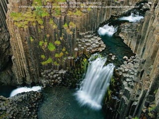 Islande : Les chutes de Litlanesfoss 
Lítlanesfoss est une chute entourée de colonnes de basalte située à Upphéraðsvegur en Islande. 
 