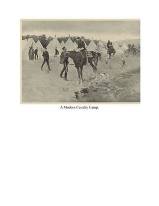 A Modern Cavalry Camp.
 