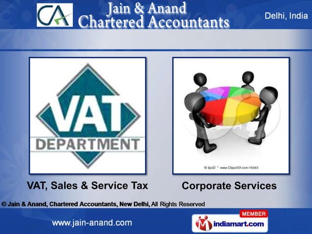 Jain & Anand, Chartered Accountants Delhi India | PPSX