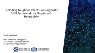 Van Thuy Hoang
Dept. of Artificial Intelligence,
The Catholic University of Korea
hoangvanthuy90@gmail.com
 