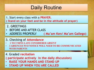 Participate Routine 350515190-Orientation-Grade-11-Start-of-Class-Ppt-First-Day-Class.pptx