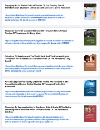 Critical Studies Of Innovation Alternative Approaches To The ...