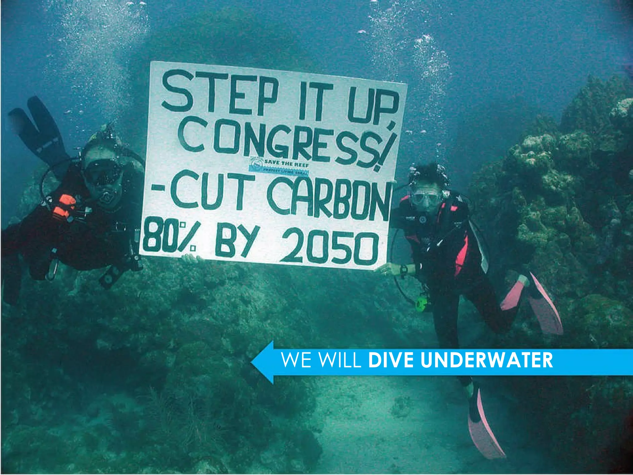 WE WILL  DIVE UNDERWATER 