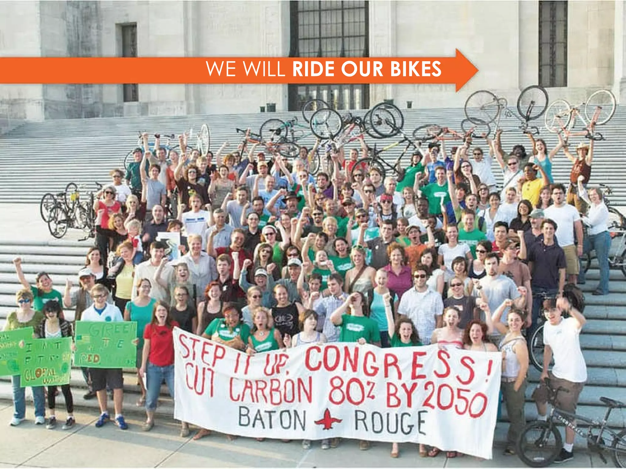 WE WILL  RIDE OUR BIKES 