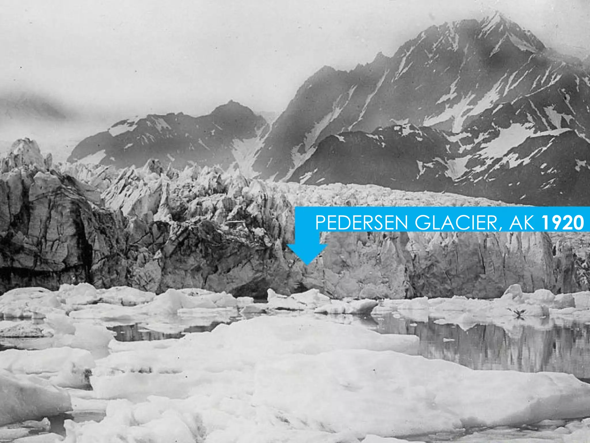 PEDERSEN GLACIER, AK  1920 