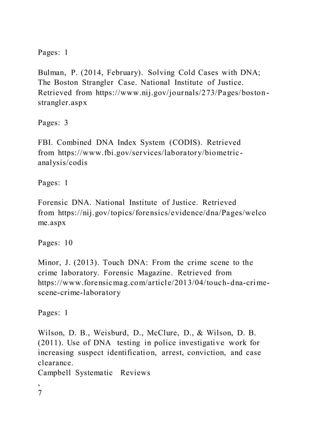 350 words1. Explain the proper collection and packaging method