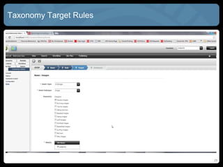 Taxonomy Target Rules




                        25
 