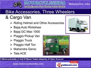 Honda Motorcycles by Motorcyclesindia ( A Unit Of Bharat Traders (Exports) Mumbai