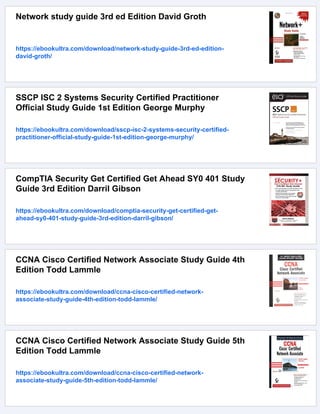 CISA certified information systems auditor study guide 3rd ed Edition ...