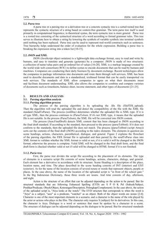 Breakdown film script using parsing algorithm | PDF
