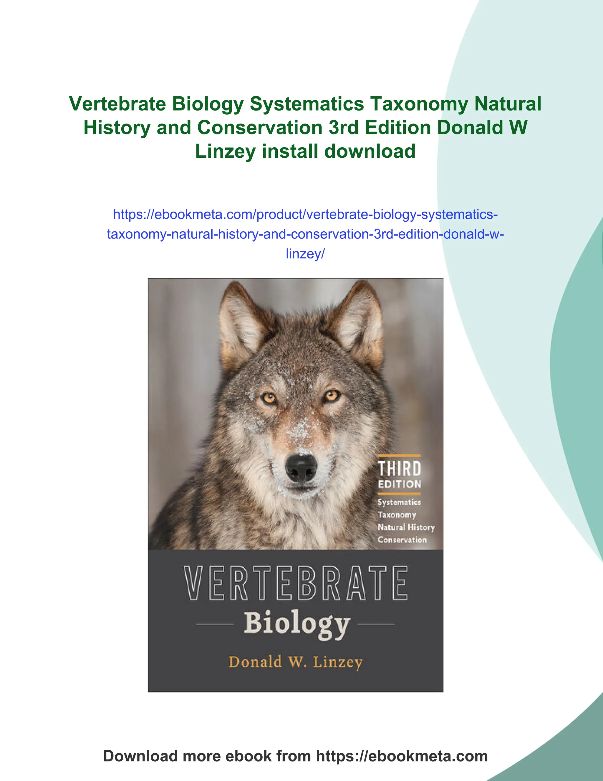Photo inspiration: Vertebrate Biology Systematics Taxonomy Natural History And Photo Inspiration