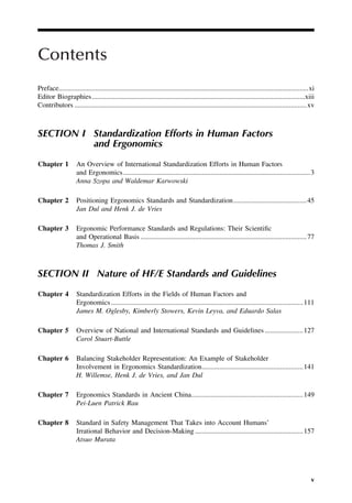 Handbook of Standards and Guidelines in Human Factors and Ergonomics ...