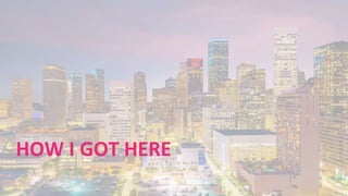 2022 Rotaract Preconvention #Rotaract22
HOW I GOT HERE
 