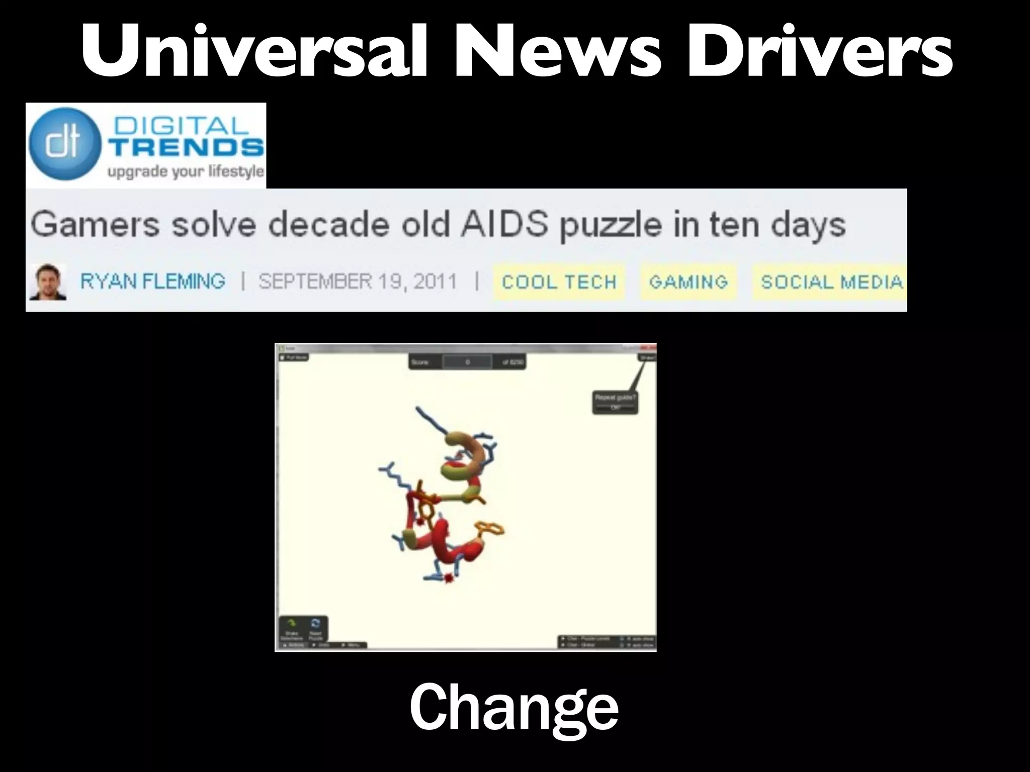 Universal News Drivers




        Change
 