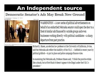 An Independent source
 