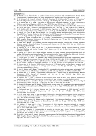 Verification and comparison of MIT-BIH arrhythmia database based on ...