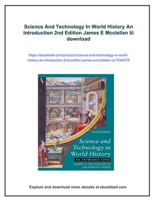 Science And Technology In World History An Introduction 2nd Edition ...