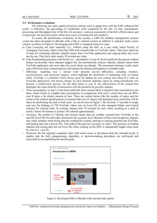LMS bot: enhanced learning management systems for improved student ...