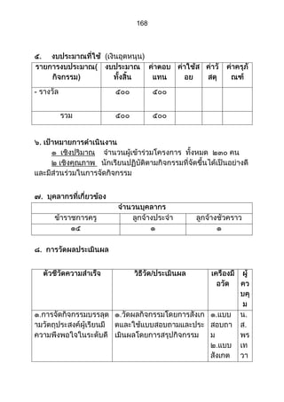 ส่วนที่ 3 โครงการ (ตัวอย่างจากปี 53)