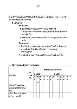 ส่วนที่ 3 โครงการ (ตัวอย่างจากปี 53)