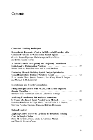 Numerical and Evolutionary Optimization – NEO 2017 Leonardo Trujillo | PDF