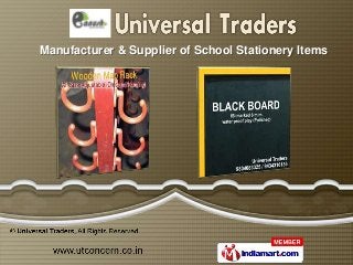Manufacturer & Supplier of School Stationery Items
 
