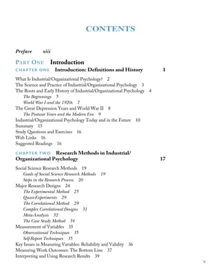 Introduction to Industrial and Organizational Psychology 6th Edition ...