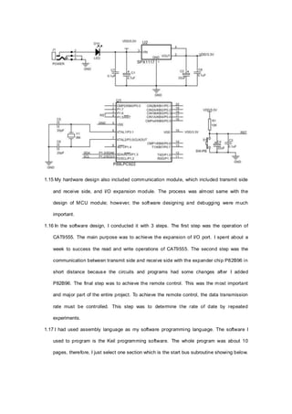 The Remote IO Port Expansion System Based on I2C Bus | DOCX