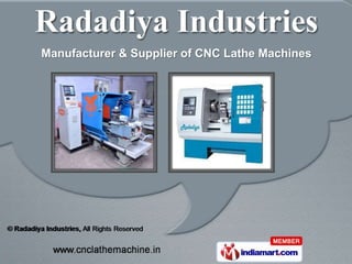 Manufacturer & Supplier of CNC Lathe Machines
 