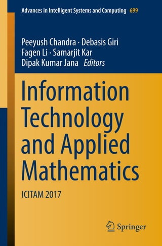 Information Technology and Applied Mathematics Peeyush Chandra | PDF