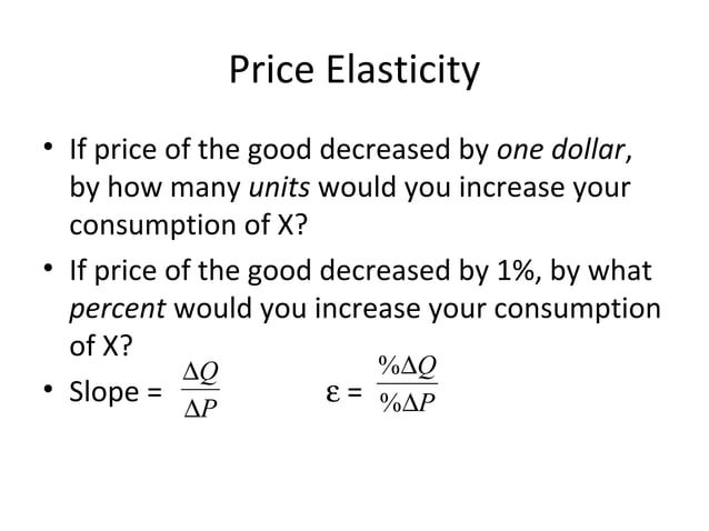 Price Consumption Curve | PPT