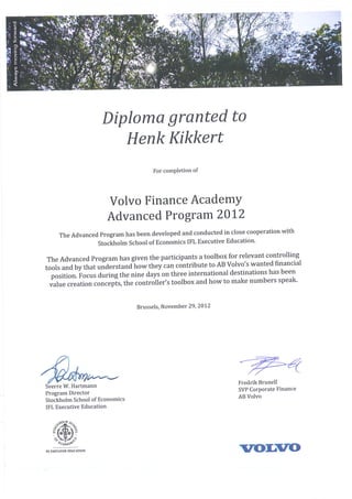 VFA diploma 2012