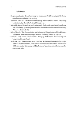 The Circulation Of Astronomical Knowledge In The Ancient World Steele | PDF
