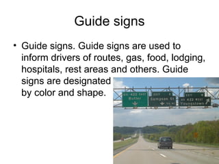 Guide Sign Structure 356598165-Sign-Signals-and-markings.pptnmnmnm | PPT