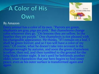 Science Standard: K.3.2 Investigate that things move in different ways, such as fast, slow, ect.