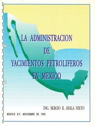 Ii
--kLAADMINISTRACION
u.'
1
MEXICO D.F. NOVIEMBRE DE 1993
 