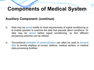 Component Medical Definition 357251698-Lecure-1-Introduction-to-Biomedical-Instrumentation-System-4 ...