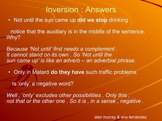 Not Only Inversion Examples Inversion | PPT