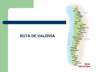 RUTA DE VALDIVIA
 