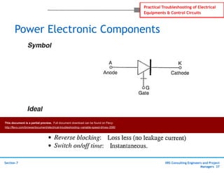 Variable Speed Drive Error Electrical Troubleshooting - Variable Speed Drives | PDF