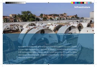 25
Aprovamos Emenda à Lei de Diretrizes Orçamentárias (2017) para que o Estado
priorize o aperfeiçoamento e a garantia da eficiência de estruturas já construídas
e de equipamentos adquiridos, em vez de realizar gastos com novas obras. Nossa
ideia sempre foi a otimização dos gastos públicos com o melhor atendimento aos
interesses da sociedade.
Degradação das Tuneladoras | Foto: O Globo
Infraestrutura
Dep.Carlos.Matos.indd 25 16/06/2017 16:32:55
 